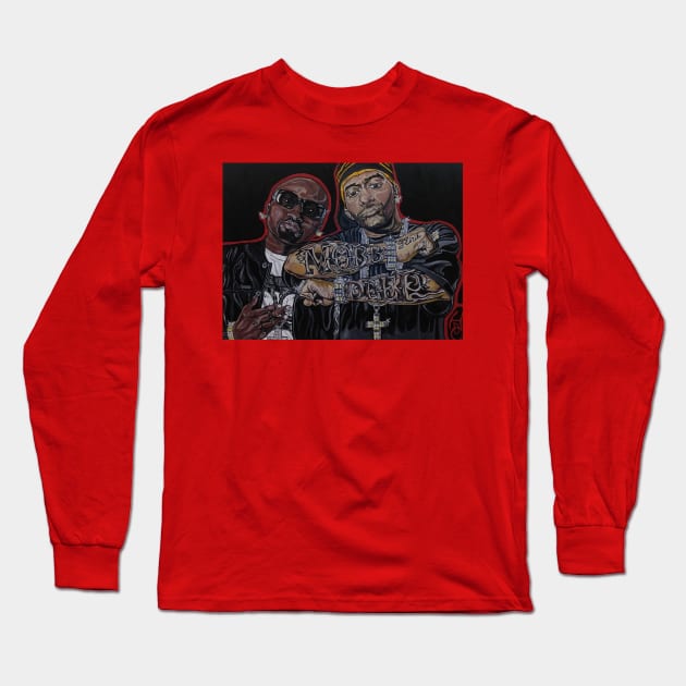 The Infamous Long Sleeve T-Shirt by Hiawatha Cuffee GtG Creations